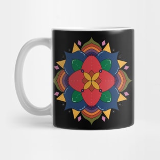 A SPECIAL MANDALA FLOWER mugs coffee mug t-shirt stickers Mug